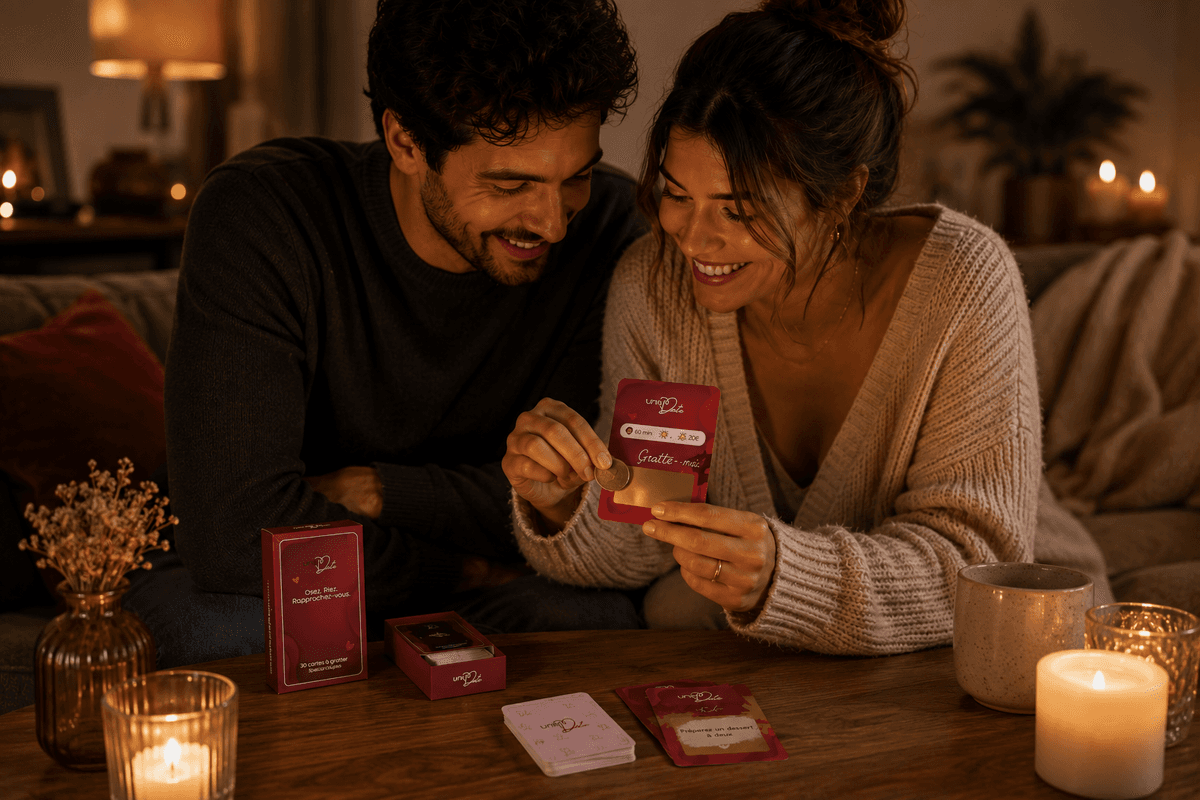 Un couple partage un moment à deux